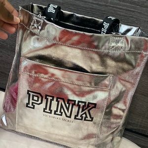 Victoria’s Secret PINK Silver Bag